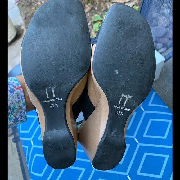 Thierry Rabotin Capretti Peep Toe wedge 7.5 (37.5) - Picture 8 of 9